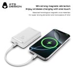 Qi2 Magnetic Wireless Power Bank 10000mAh PD30W Fast Charging