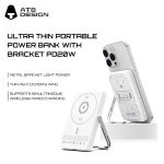 Qi2 Magnetic Wireless Power Bank 10000mAh PD30W Fast Charging