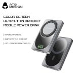 Magnetic Wireless Power Bank 10000mAh Bracket Fast Charging