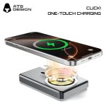 Magnetic Wireless Power Bank 10000mAh Bracket Fast Charging